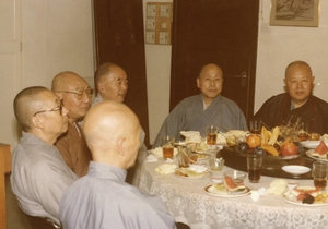 八十年代諸位諸山長老蒞臨普照