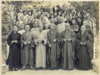 諸山長老共聚一堂攝於志蓮淨苑