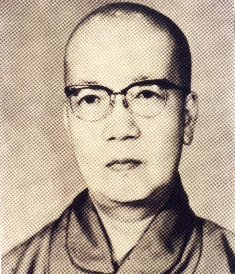 第六任監院慈祥法師法相。