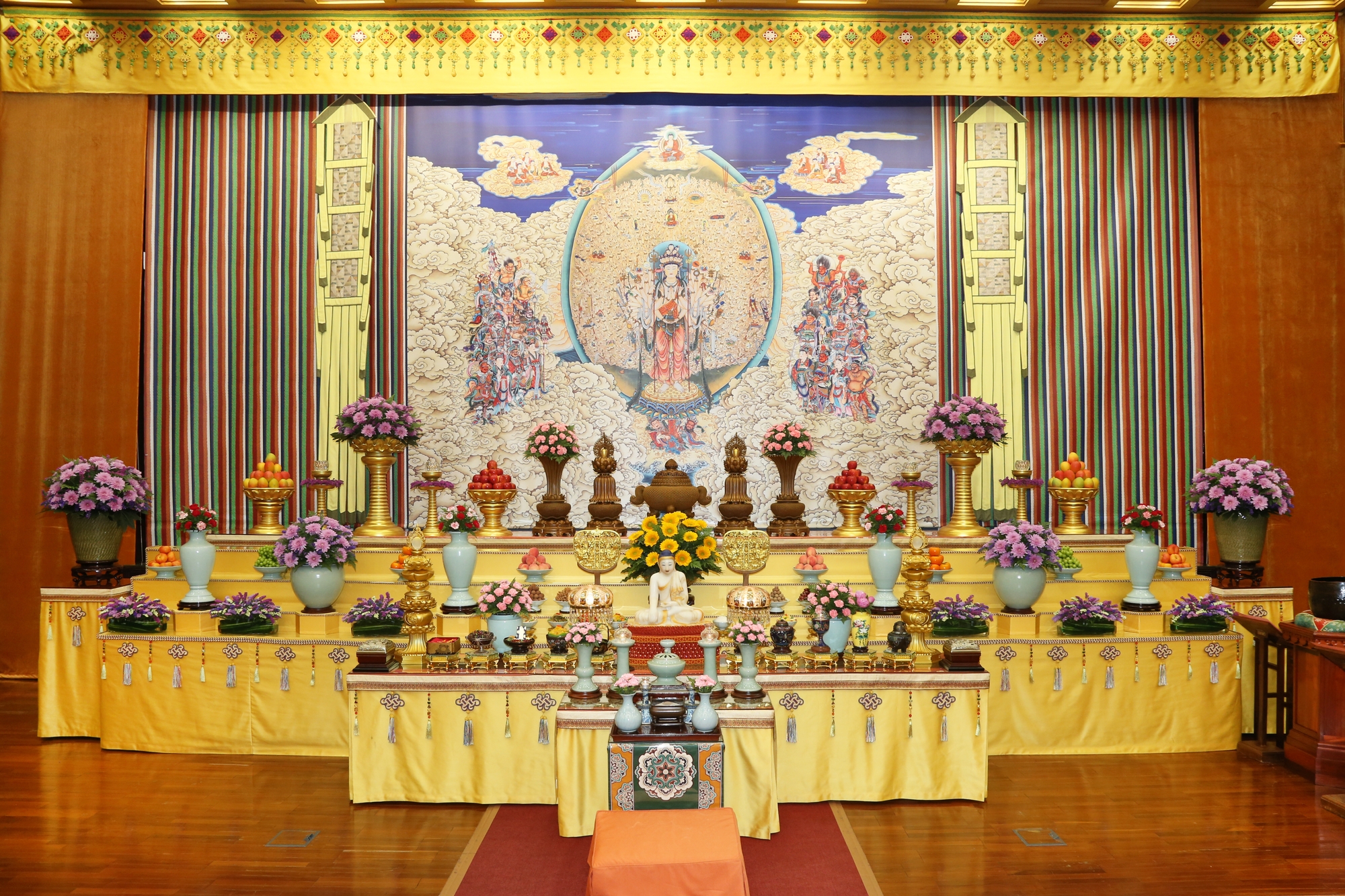 觀音誕法會莊嚴壇場
