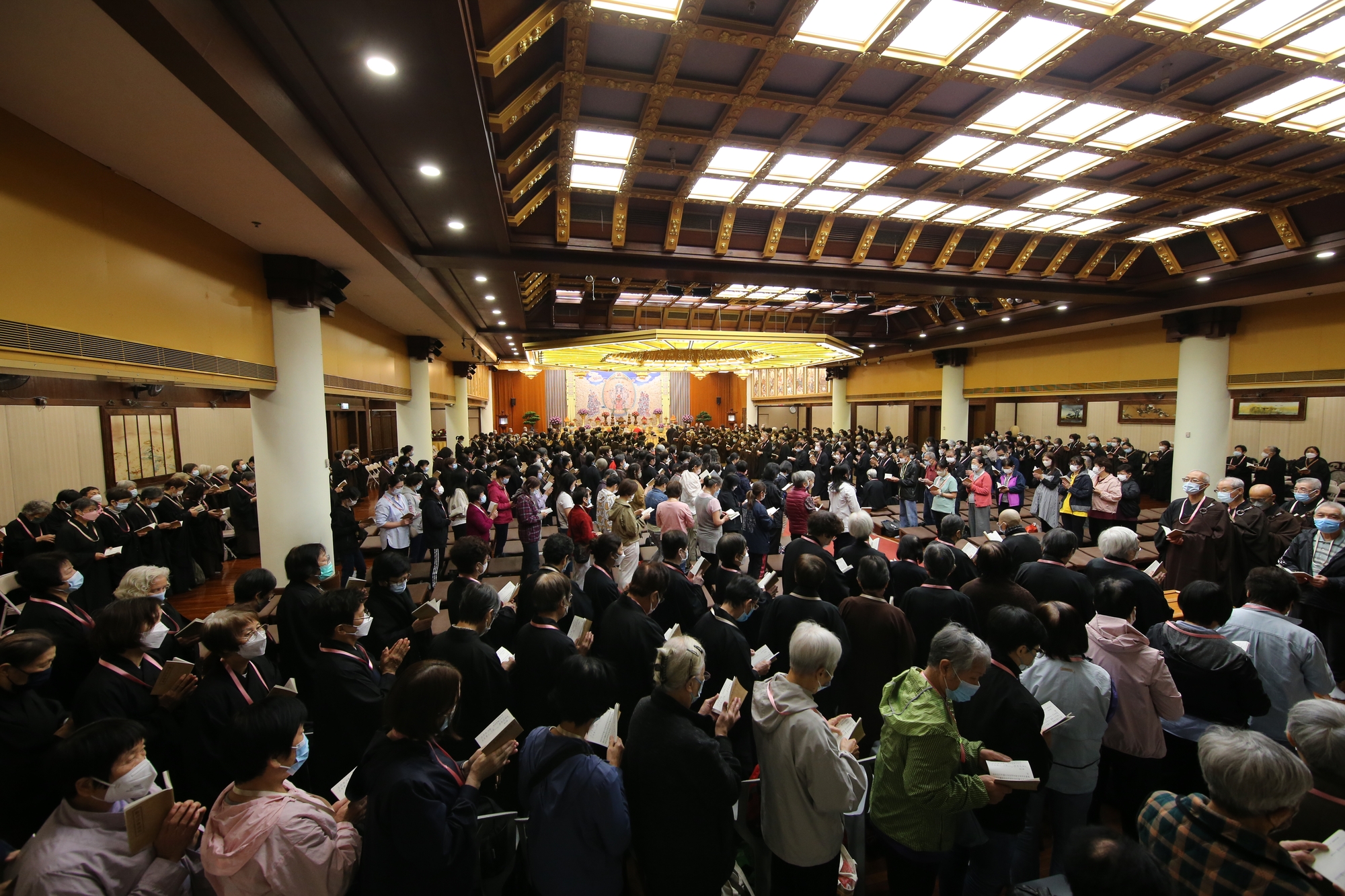 觀音誕法會儀式中
