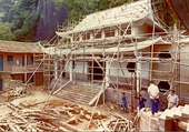 丹霞山明代別傳寺復修施工