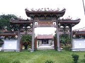 新加坡蓮山雙林寺山門牌樓